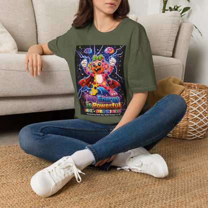 Panz™ Unisex Softstyle T-Shirt  for Adult– "My Energy is Powerful" Graphic Tee | Smile Universe Collection