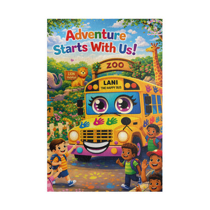 Lani™ Puzzle (110, 252, 520 & 1014-piece) – "Adventure Starts With Us!" Graphic