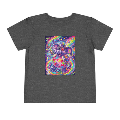 Piklez™ Toddler Short Sleeve Tee – "Magic Paint!" Graphic Shirt | Smile Universe Collection