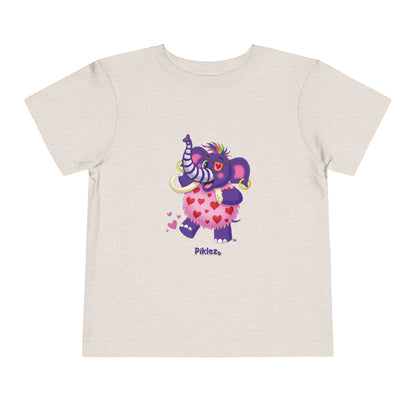 Piklez™ Toddler Short Sleeve Tee – "Full of Love!" Graphic Shirt | Smile Universe Collection