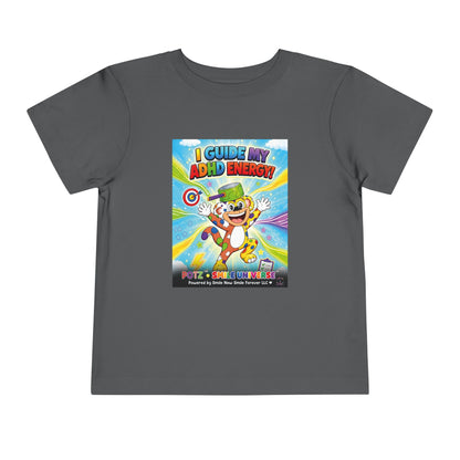 Potz™ Toddler Short Sleeve Tee – "I Guide My ADHD Energy!" Graphic Tee | Smile Universe Collection
