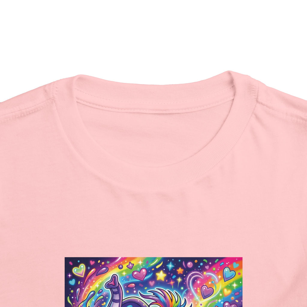 Piklez™ Toddler Short Sleeve Tee – "Magic Paint!" Graphic Shirt | Smile Universe Collection