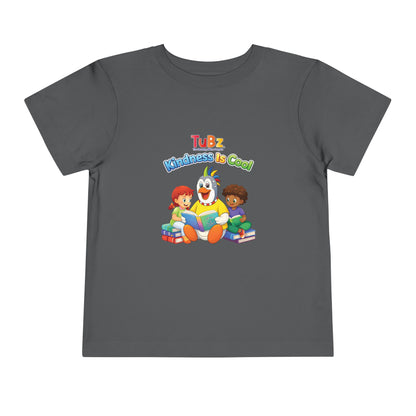 TuBz™ "Kindness Is Cool" Kids T-Shirt - Positive Message Graphic Tee | Smile Universe TuBz4Kidz