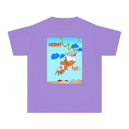 TuBz™ "I Can Do Hard Things" Youth T-Shirt | Youth Midweight Tee- Motivational Kids Graphic Tee