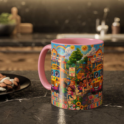 Lani™ Colorful Mug (11oz & 15oz) – "Where Being Different is CELEBRATED!" Graphic
