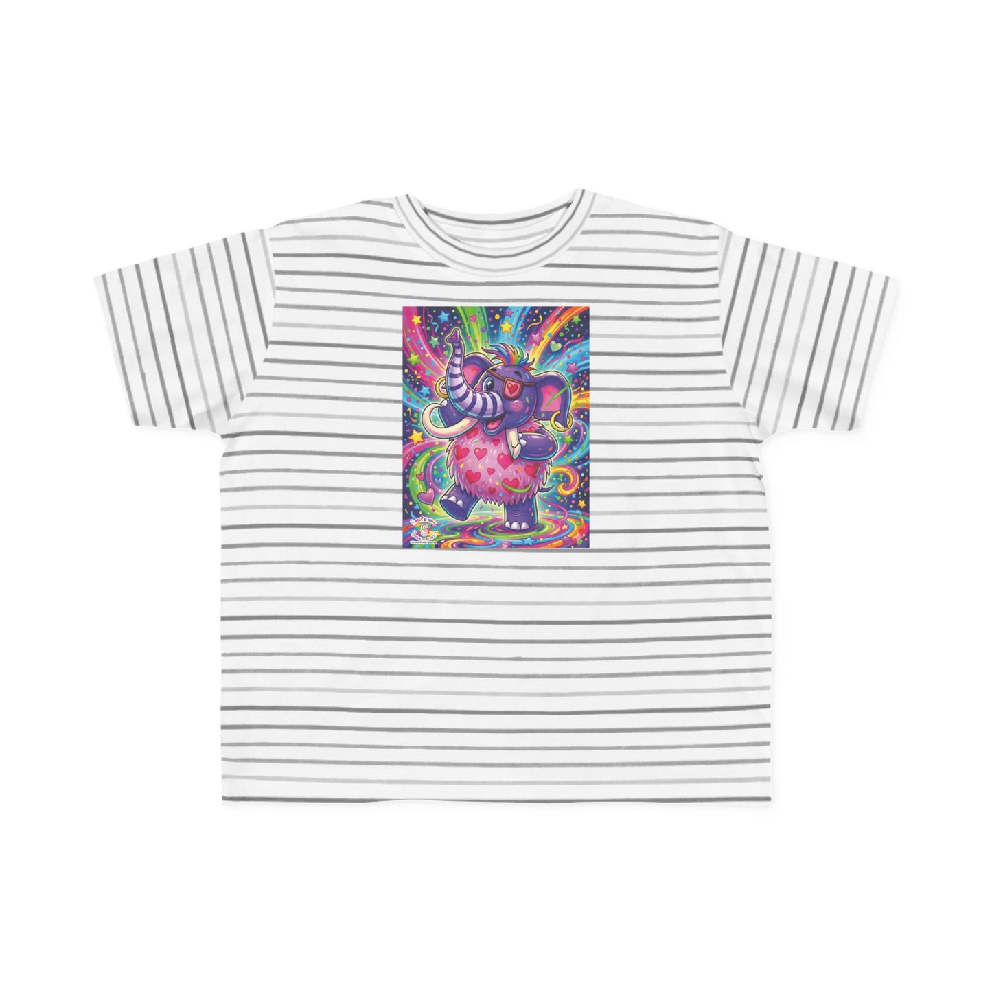 Piklez™ Toddler's Fine Jersey Tee – "Born to Celebrate!" Graphic Shirt | Smile Universe Collection