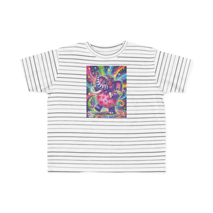 Piklez™ Toddler's Fine Jersey Tee – "Born to Celebrate!" Graphic Shirt | Smile Universe Collection