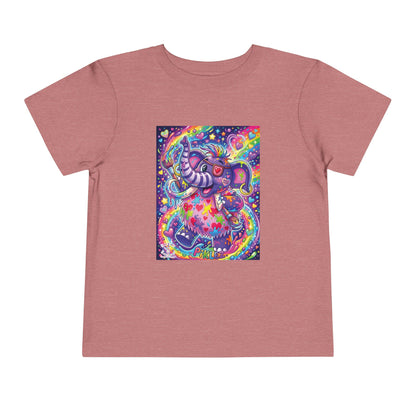 Piklez™ Toddler Short Sleeve Tee – "Magic Paint!" Graphic Shirt | Smile Universe Collection