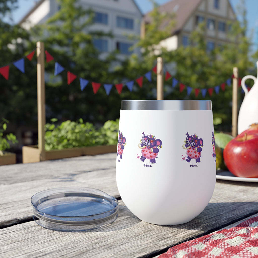 Piklez™ 12oz Copper Vacuum Insulated Cup – "Full of Love!" Graphic | Smile Universe Collection