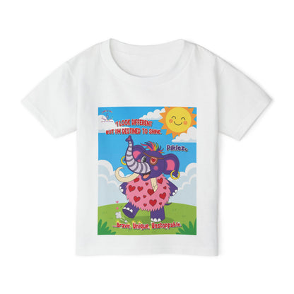 Piklez™ Toddler T-Shirt – “Destined to Shine” Kids Graphic Tee | Smile Universe Collection