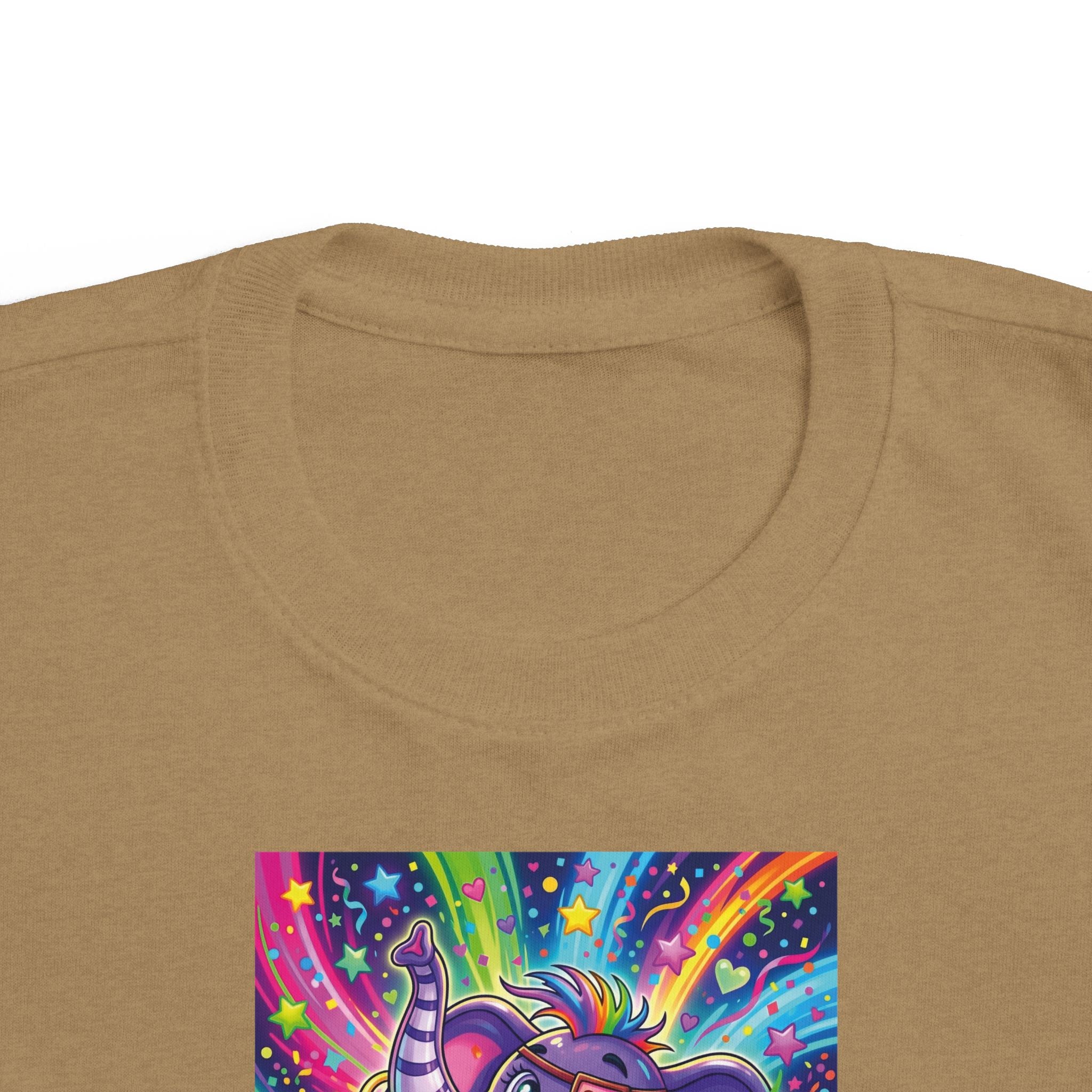 Piklez™ Toddler's Fine Jersey Tee – "Born to Celebrate!" Graphic Shirt | Smile Universe Collection
