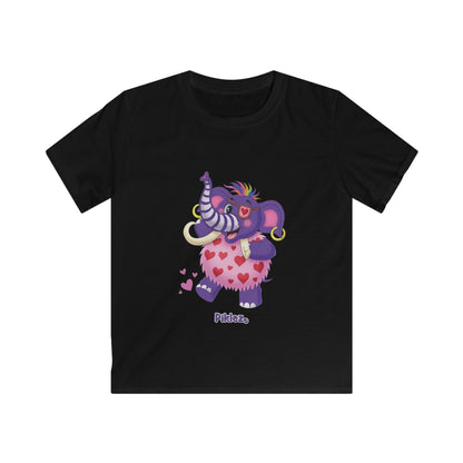 Piklez™ Kids Softstyle Tee – "Full of Love!" Graphic Shirt | Smile Universe Collection