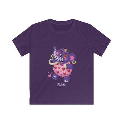 Piklez™ Kids Softstyle Tee – "Full of Love!" Graphic Shirt | Smile Universe Collection