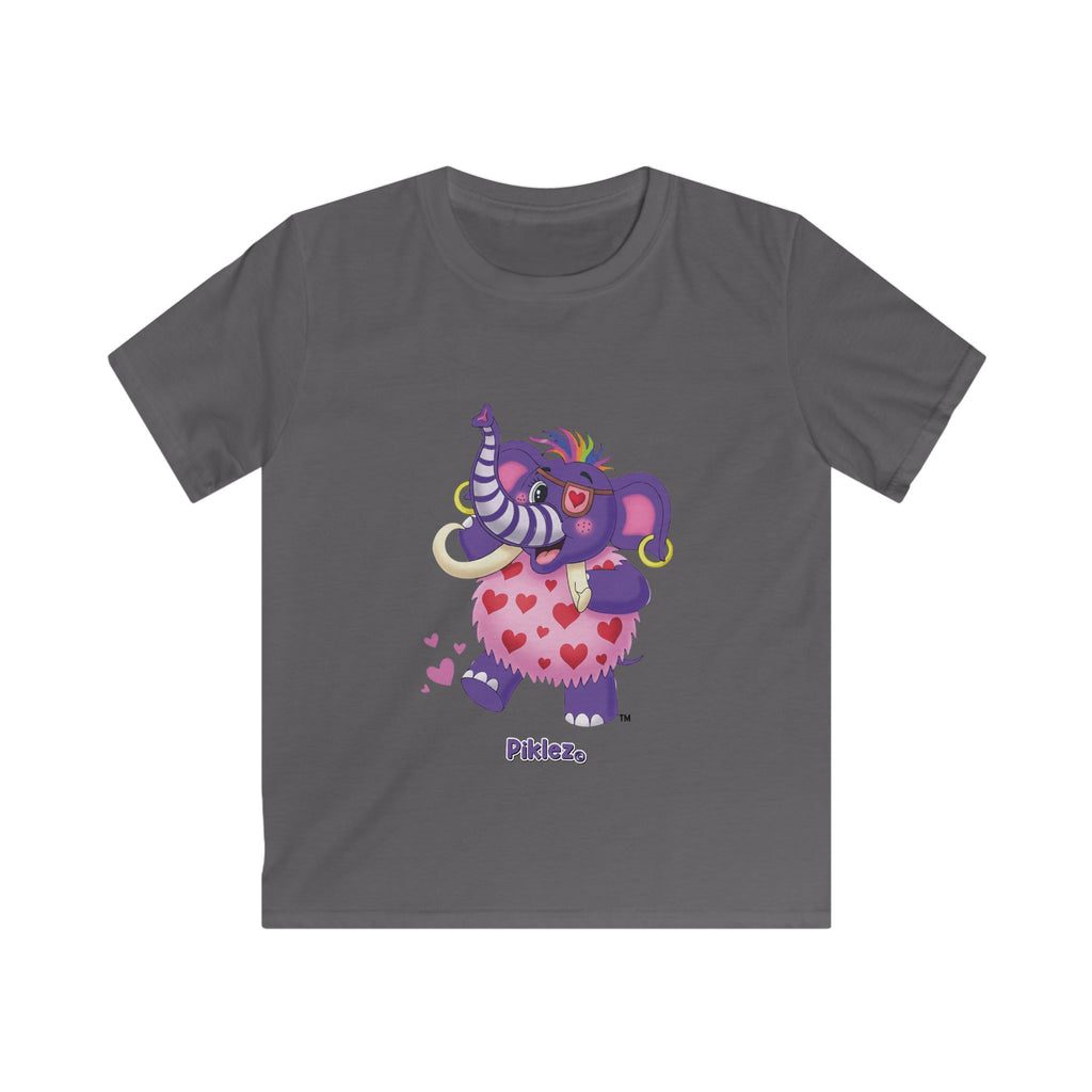 Piklez™ Kids Softstyle Tee – "Full of Love!" Graphic Shirt | Smile Universe Collection