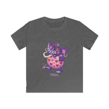 Piklez™ Kids Softstyle Tee – "Full of Love!" Graphic Shirt | Smile Universe Collection