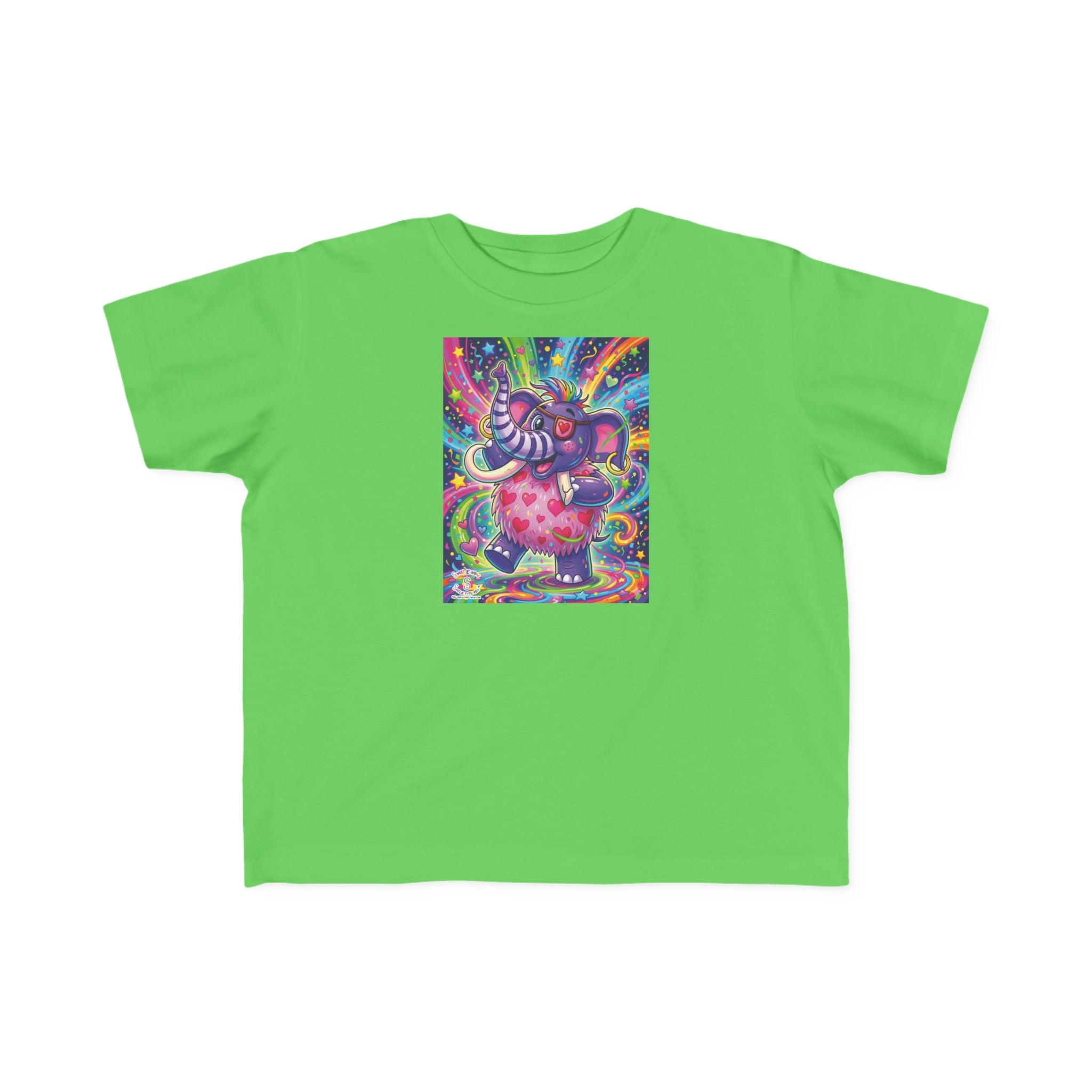 Piklez™ Toddler's Fine Jersey Tee – "Born to Celebrate!" Graphic Shirt | Smile Universe Collection