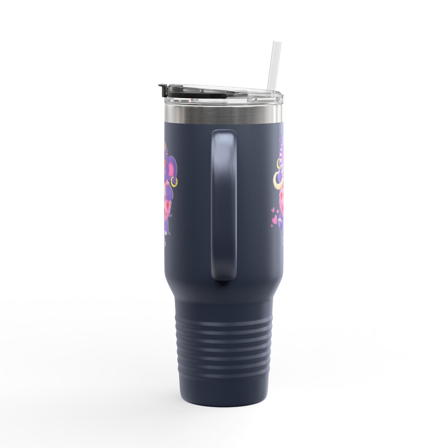 Piklez™ 40oz Insulated Travel Mug – "Full of Love!" Graphic | Smile Universe Collection
