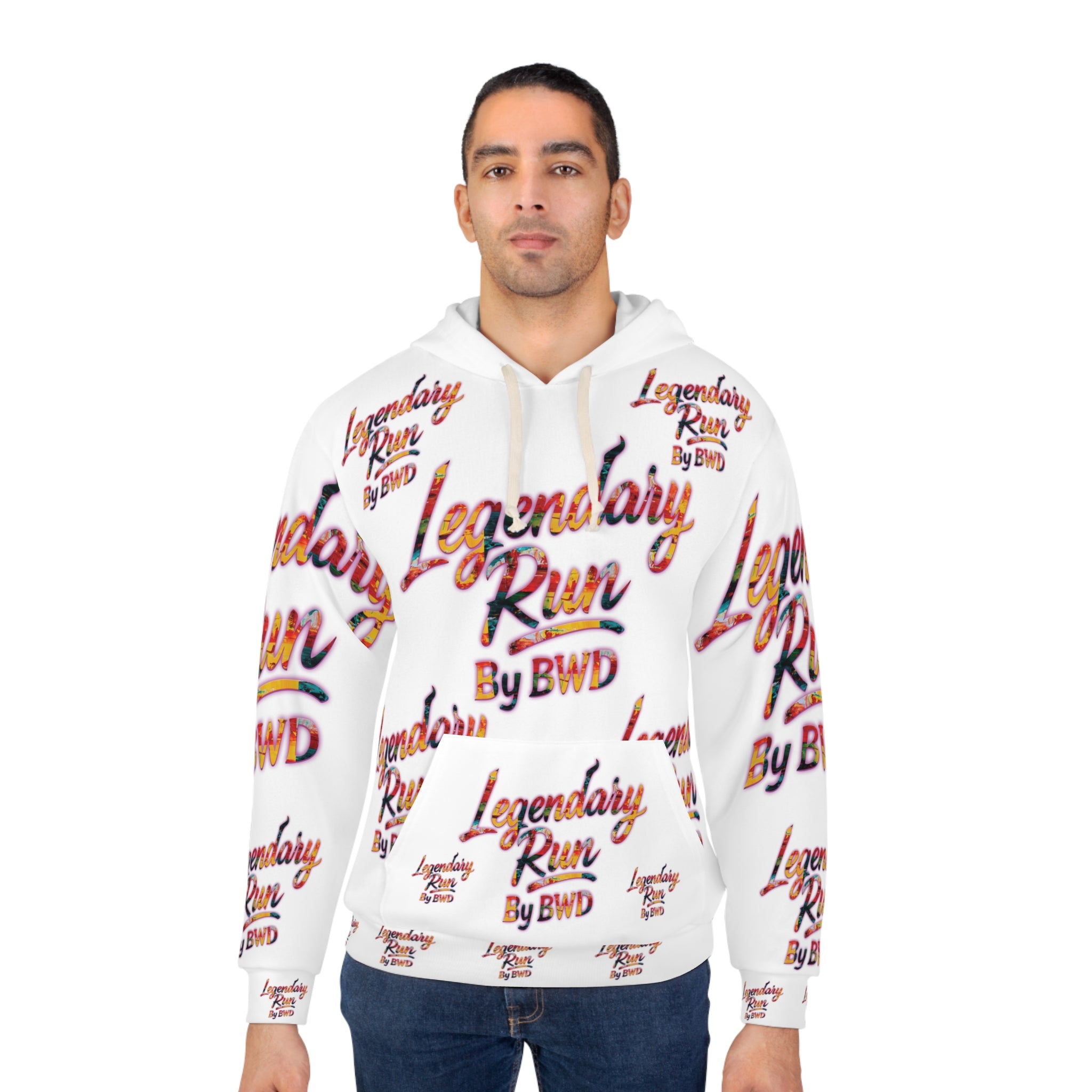 Legendary Run All-Over Print Hoodie