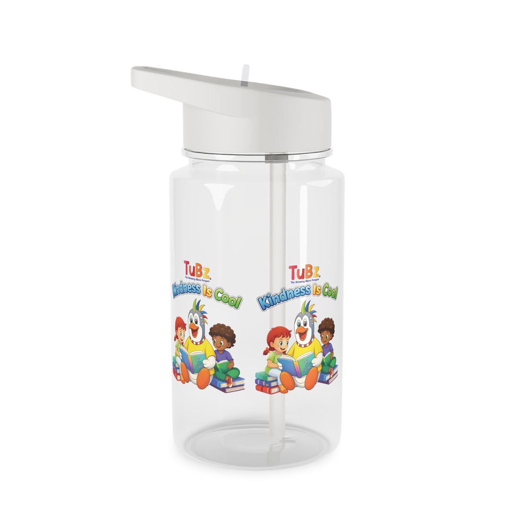 TuBz™ "Kindness Is Cool" Kids Water Bottle - School Hydration Bottle | Smile Universe TuBz4Kidz