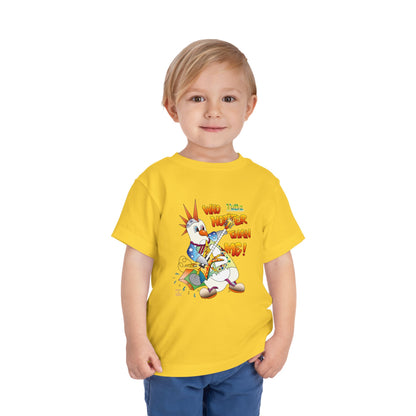 TuBz™ Rockstar Kids T-Shirt - "Who Hotter Than Me!" Graphic Tee | Smile Universe TuBz4Kidz Collection