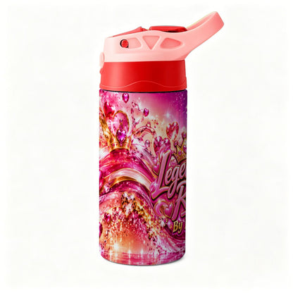Legendary Run Water Bottle - Pink Heart Edition