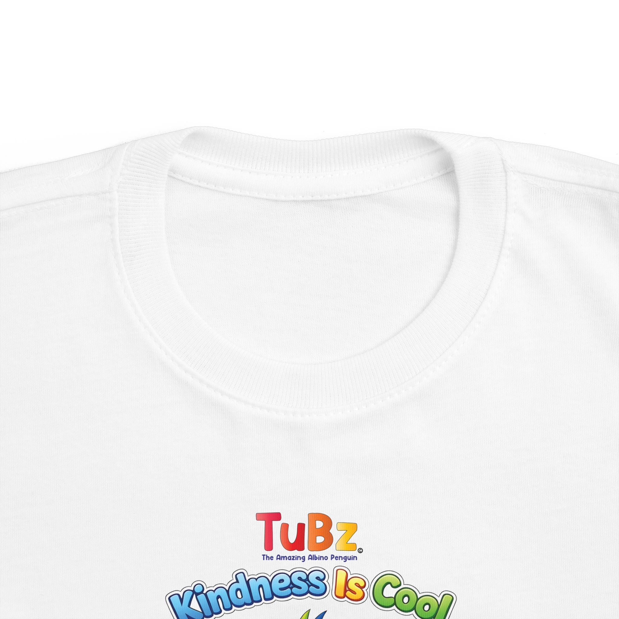 TuBz™ "Kindness Is Cool" Kids T-Shirt - Positive Message Graphic Tee | Smile Universe TuBz4Kidz