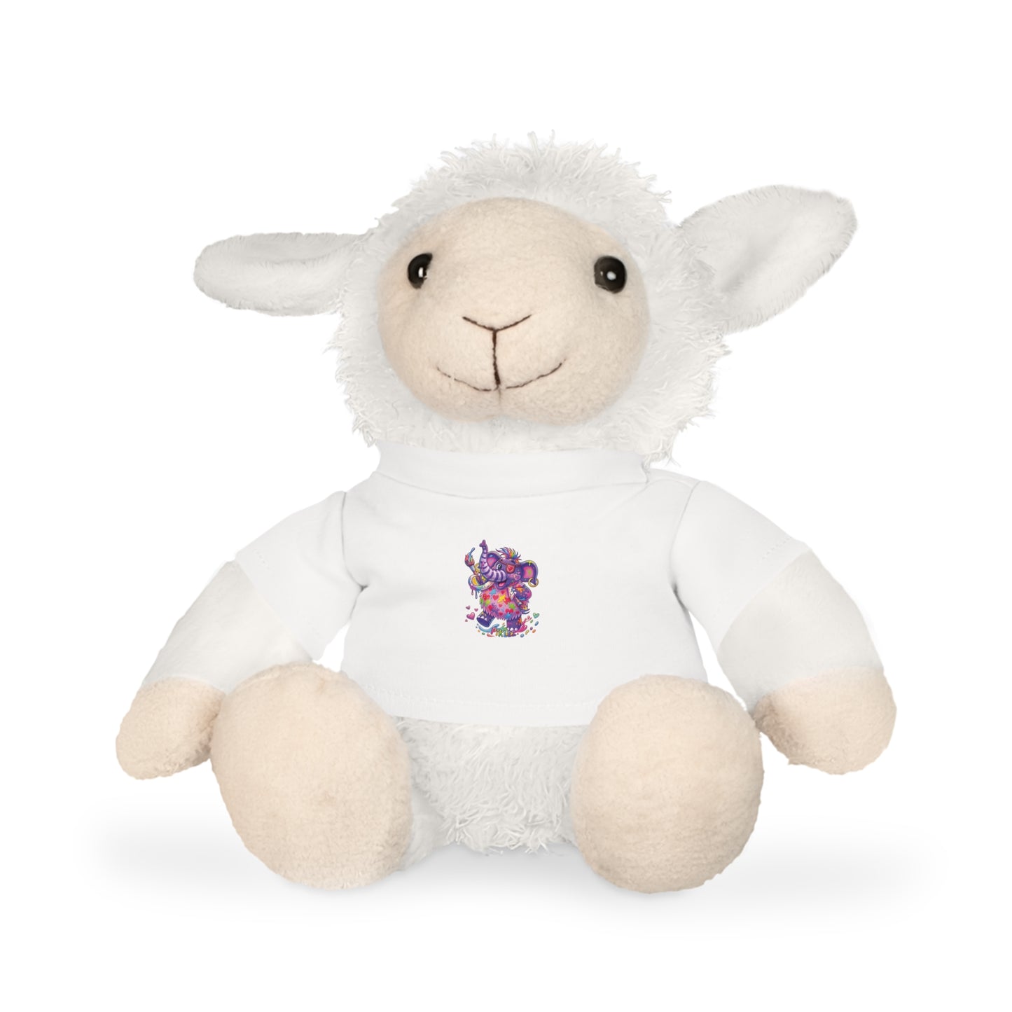 Piklez™ Plush Toy with T-Shirt – "Magic Paint!" Graphic | Smile Universe Collection