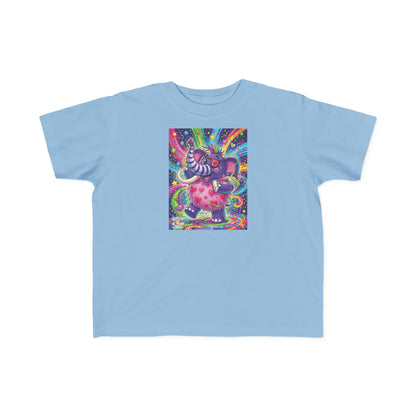 Piklez™ Toddler's Fine Jersey Tee – "Born to Celebrate!" Graphic Shirt | Smile Universe Collection