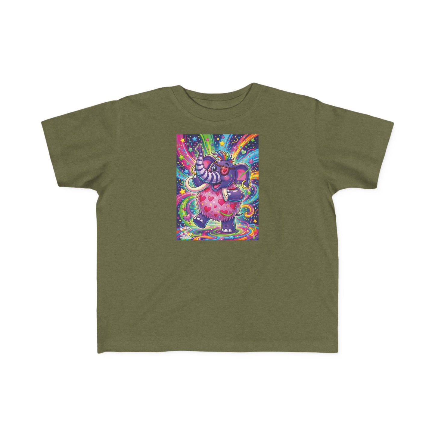 Piklez™ Toddler's Fine Jersey Tee – "Born to Celebrate!" Graphic Shirt | Smile Universe Collection