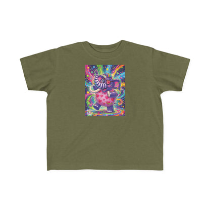 Piklez™ Toddler's Fine Jersey Tee – "Born to Celebrate!" Graphic Shirt | Smile Universe Collection