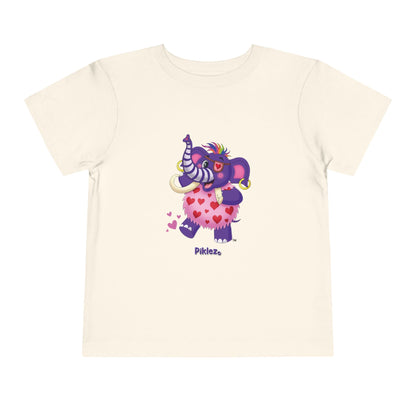 Piklez™ Toddler Short Sleeve Tee – "Full of Love!" Graphic Shirt | Smile Universe Collection