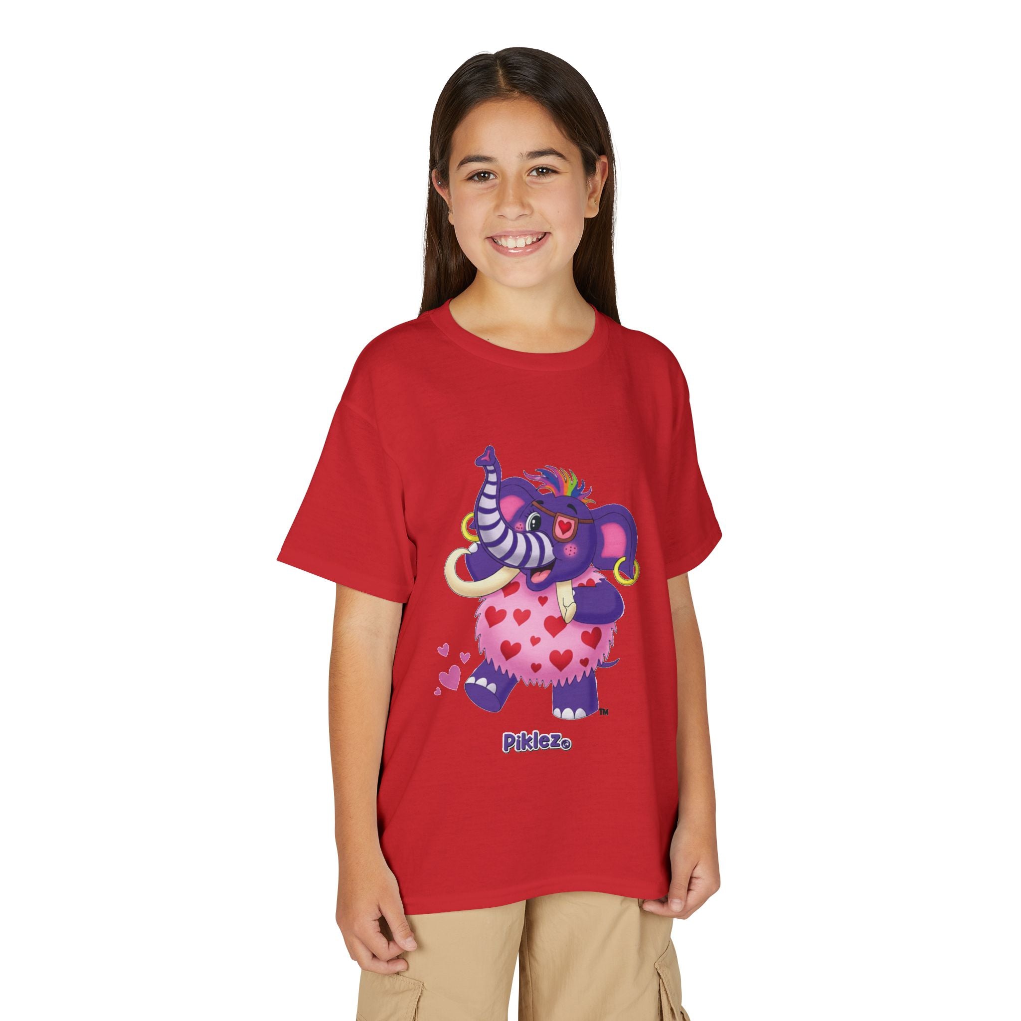 Piklez™ Youth DryBlend® T-Shirt – "Full of Love!" Graphic Shirt | Smile Universe Collection