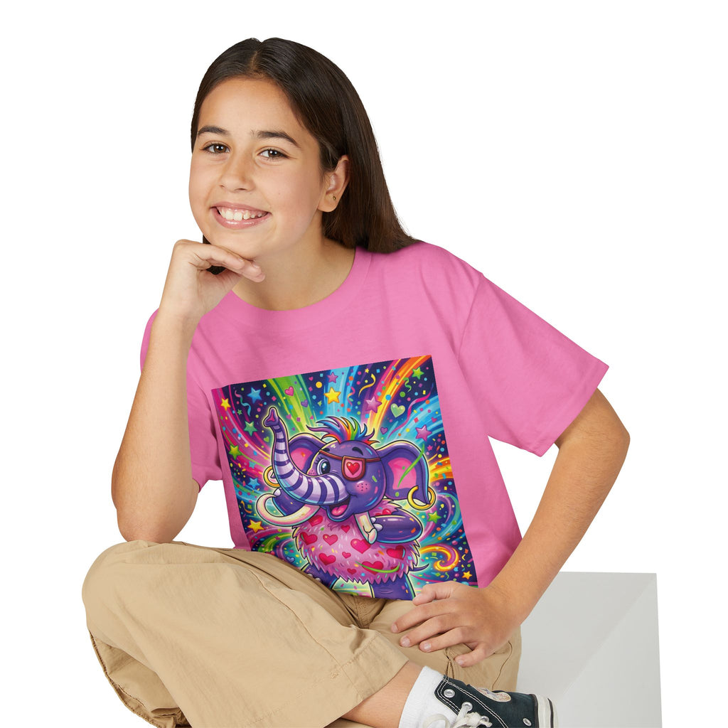 Piklez™ Youth DryBlend® T-Shirt – "Born to Celebrate!" Graphic Shirt | Smile Universe Collection