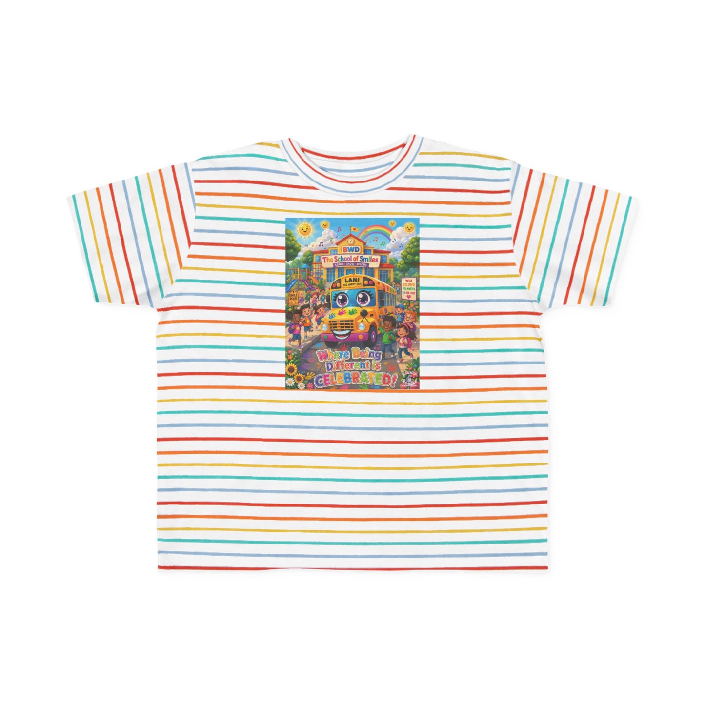 Lani™ Toddler's Fine Jersey Tee – "Where Being Different is CELEBRATED!" Graphic Shirt