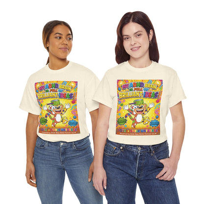 Potz™ Unisex Heavy Cotton™ Tee – "My ADHD Brain is Full of Brilliant Ideas!" Graphic Tee | Smile Universe Collection