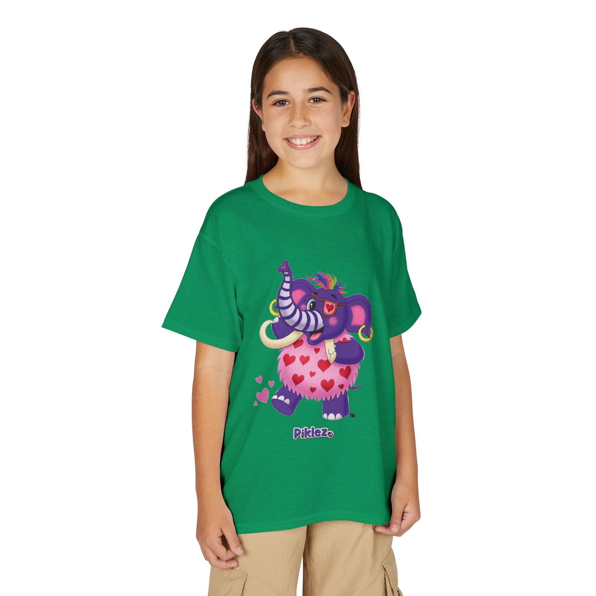 Piklez™ Youth DryBlend® T-Shirt – "Full of Love!" Graphic Shirt | Smile Universe Collection