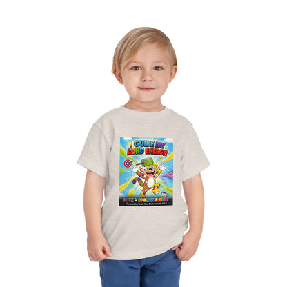 Potz™ Toddler Short Sleeve Tee – "I Guide My ADHD Energy!" Graphic Tee | Smile Universe Collection