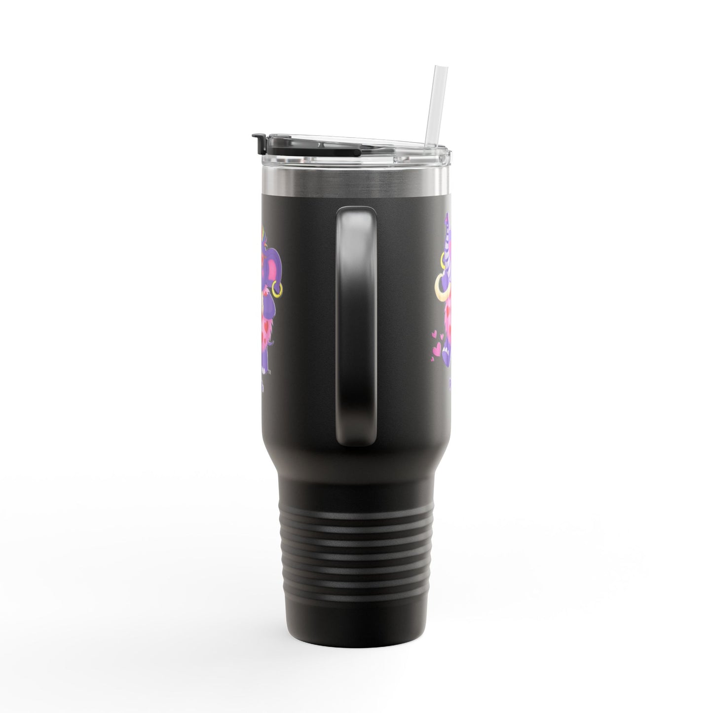Piklez™ 40oz Insulated Travel Mug – "Full of Love!" Graphic | Smile Universe Collection