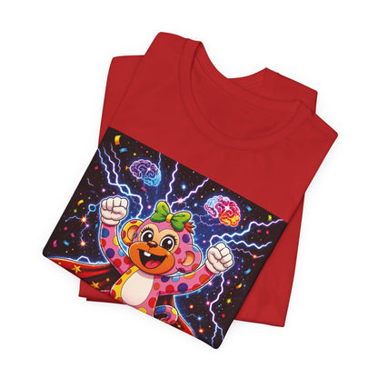 Panz™ Unisex Jersey Short Sleeve Tee For Adult– "My Energy is Powerful" Graphic Tee | Smile Universe Collection