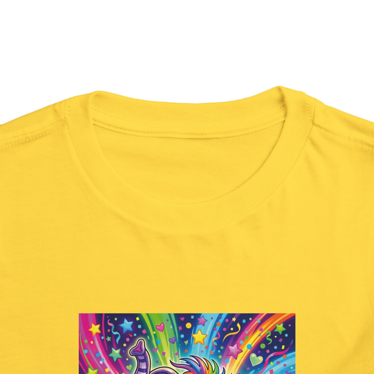 Piklez™ Toddler Short Sleeve Tee – "Born to Celebrate!" Graphic Shirt | Smile Universe Collection