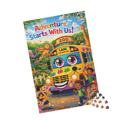 Lani™ Puzzle (110, 252, 520 & 1014-piece) – "Adventure Starts With Us!" Graphic