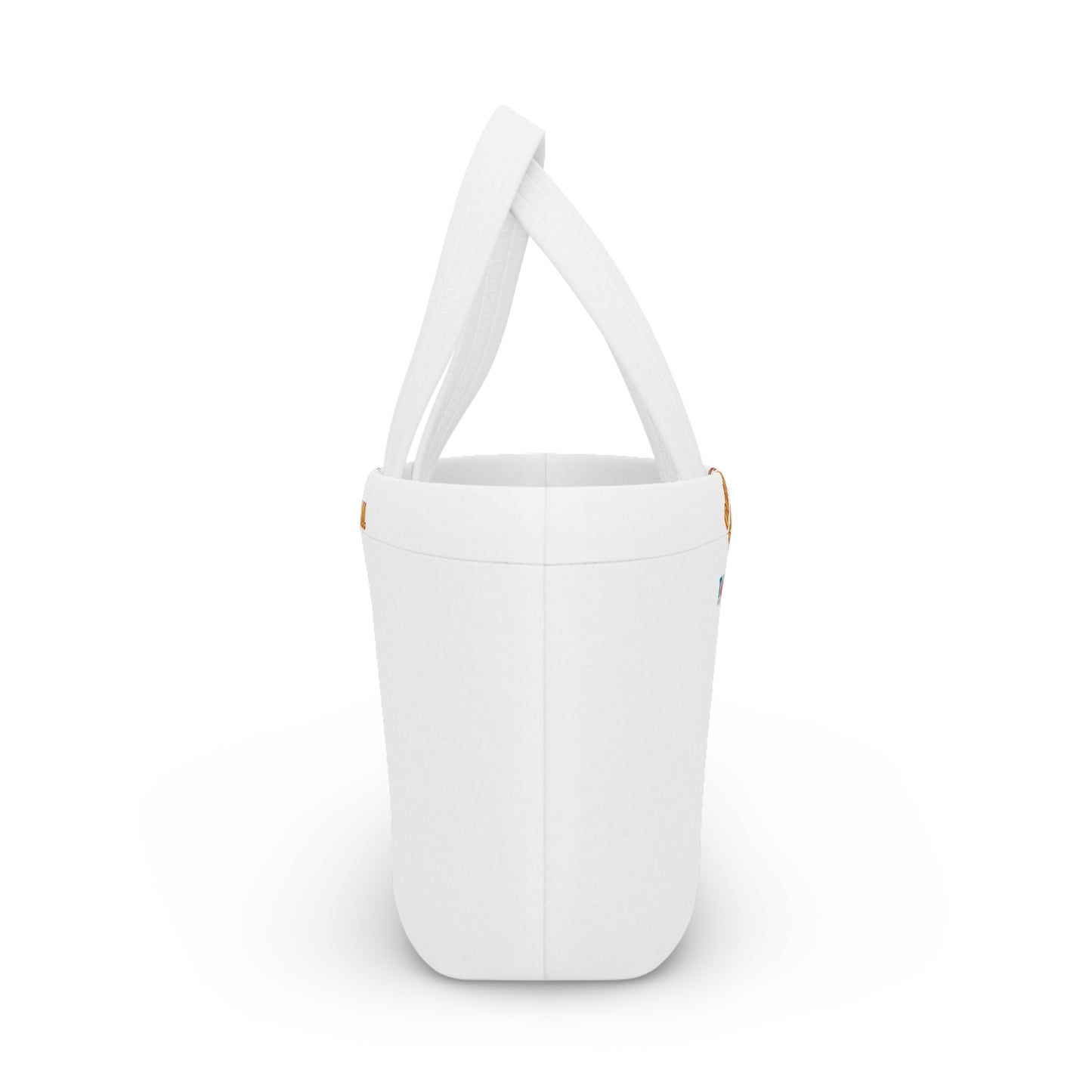 TuBz™ "Being Smart Iz Kool" Canvas Lunch Bag - Kids School Tote