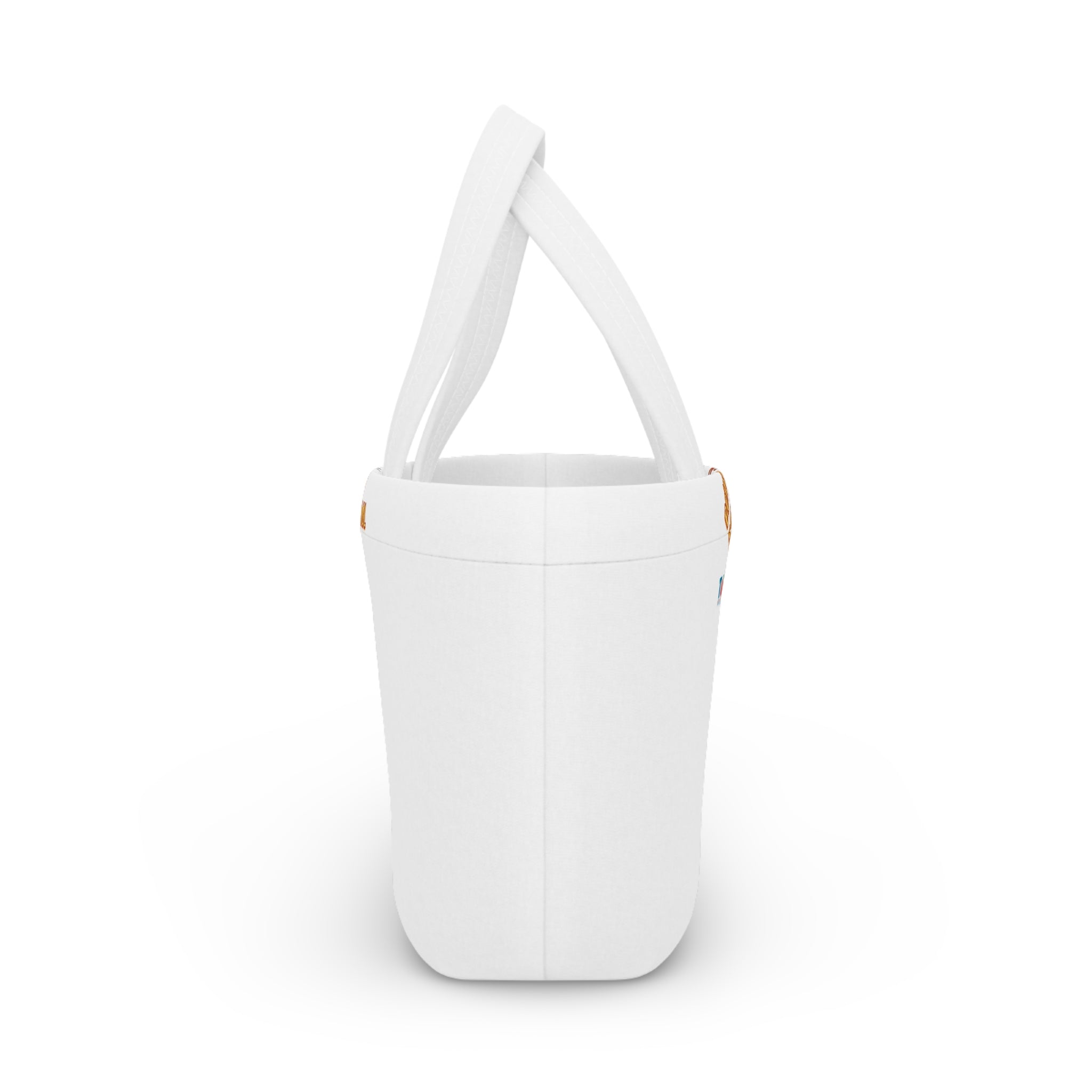 TuBz™ "Being Smart Iz Kool" Canvas Lunch Bag - Kids School Tote