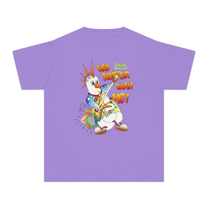 TuBz™ Rockstar Kids T-Shirt - "Who Hotter Than Me!" Graphic Tee | Smile Universe TuBz4Kidz Collection