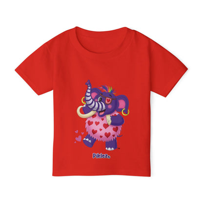 Piklez™ Heavy Cotton™ Toddler T-Shirt – "Full of Love!" Graphic Shirt | Smile Universe Collection