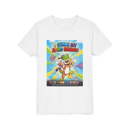 Potz™ Youth Short Sleeve Tee – "I Guide My ADHD Energy!" Graphic Tee | Smile Universe Collection