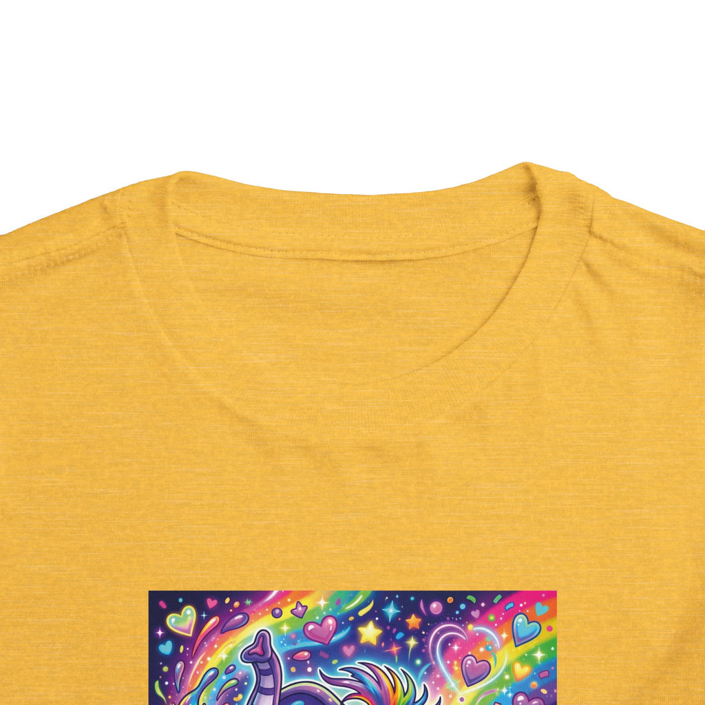 Piklez™ Toddler Short Sleeve Tee – "Magic Paint!" Graphic Shirt | Smile Universe Collection