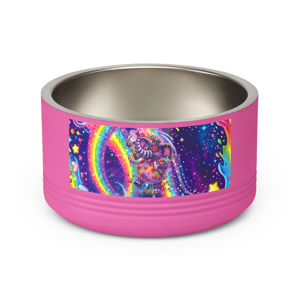 Piklez™ Pet Bowl 18oz – "Magic Paint!" Graphic | Smile Universe Collection