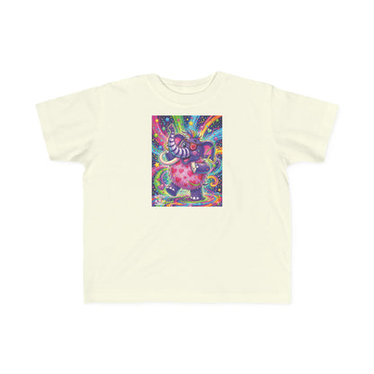 Piklez™ Toddler's Fine Jersey Tee – "Born to Celebrate!" Graphic Shirt | Smile Universe Collection