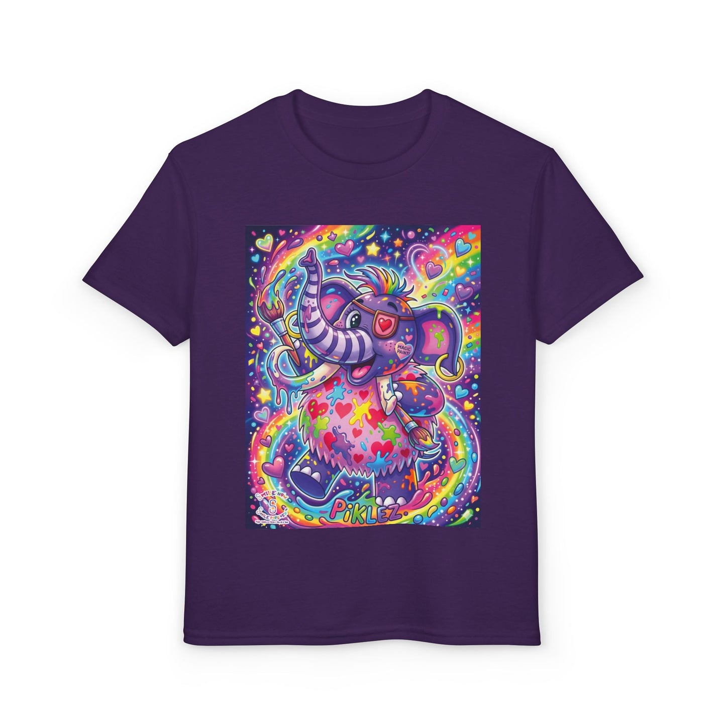 Piklez™ Youth DryBlend® T-Shirt – "Magic Paint!" Graphic Shirt | Smile Universe Collection